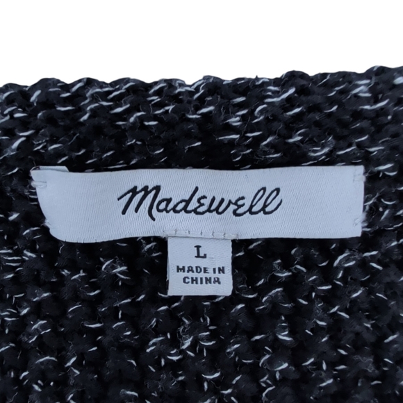 Madewell Memento Fringe 2 Pocket Open Cardigan Large - Picture 2 of 13